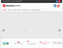Tablet Screenshot of businesswochen.com